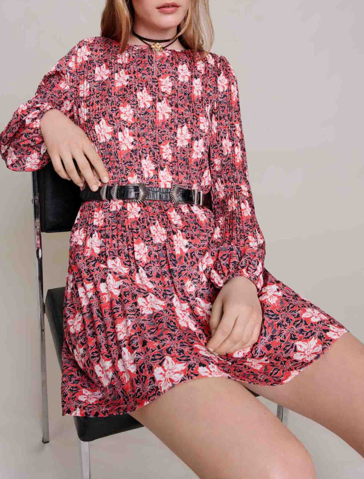 Short floral dress