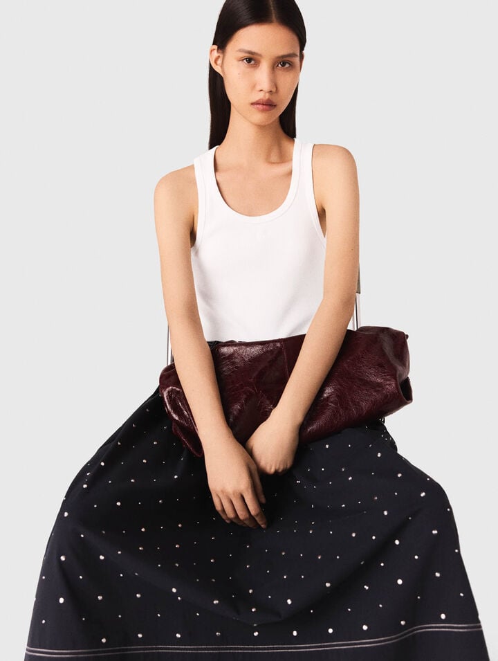 Rib knit tank top