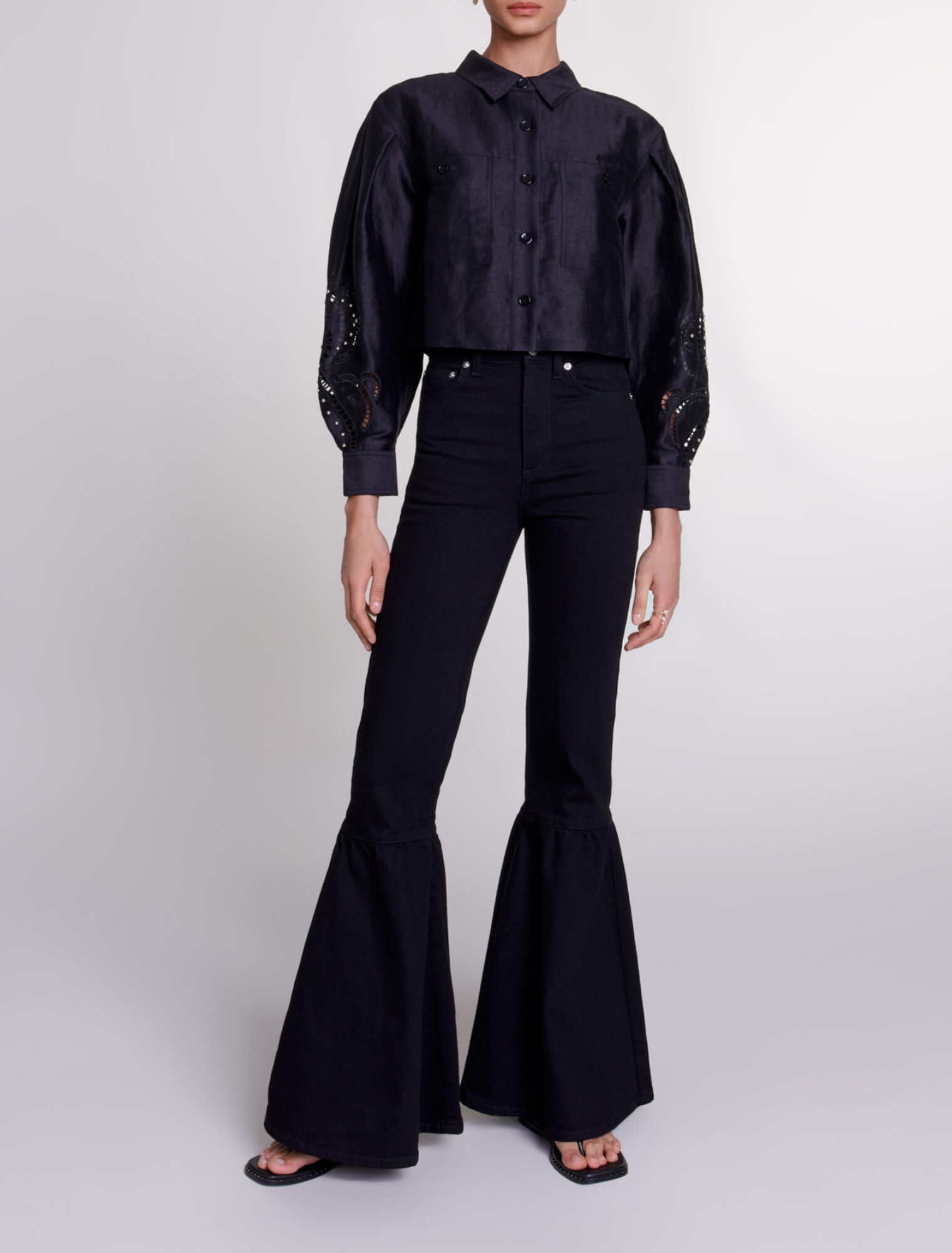 Flared jeans