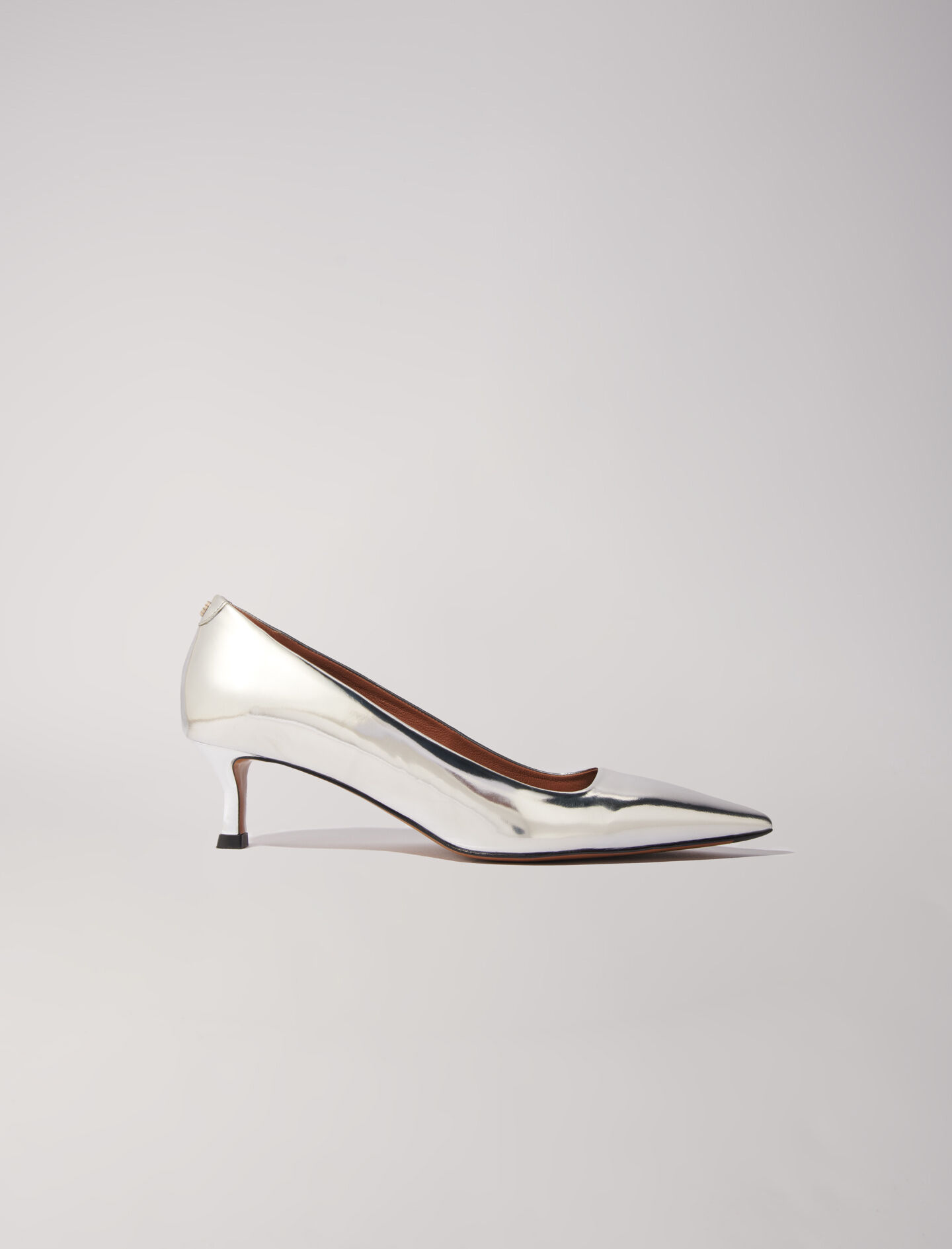 Women's shoes silver pumps top