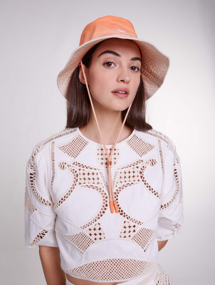 Gradient bucket hat
