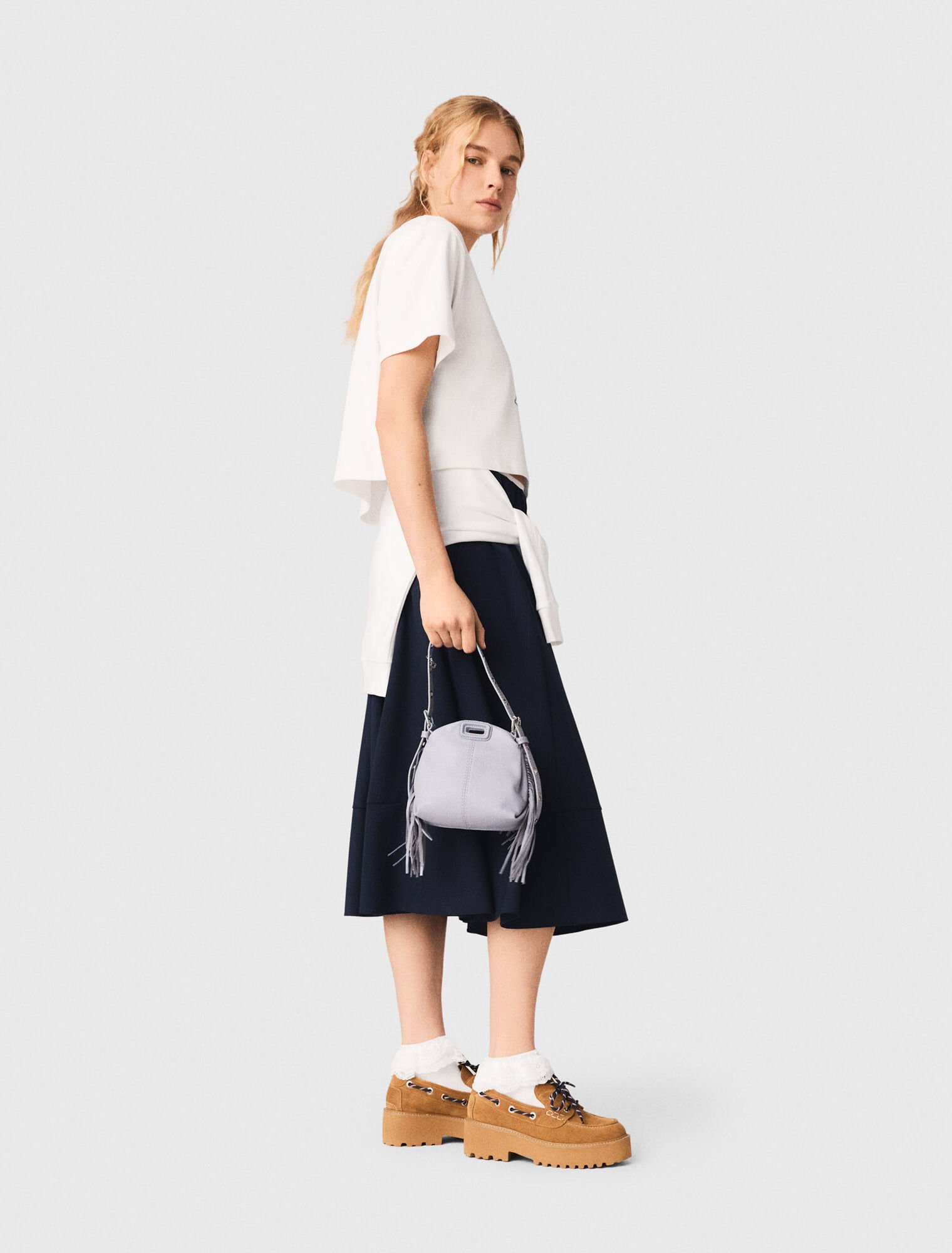 Sailor-print T-shirt