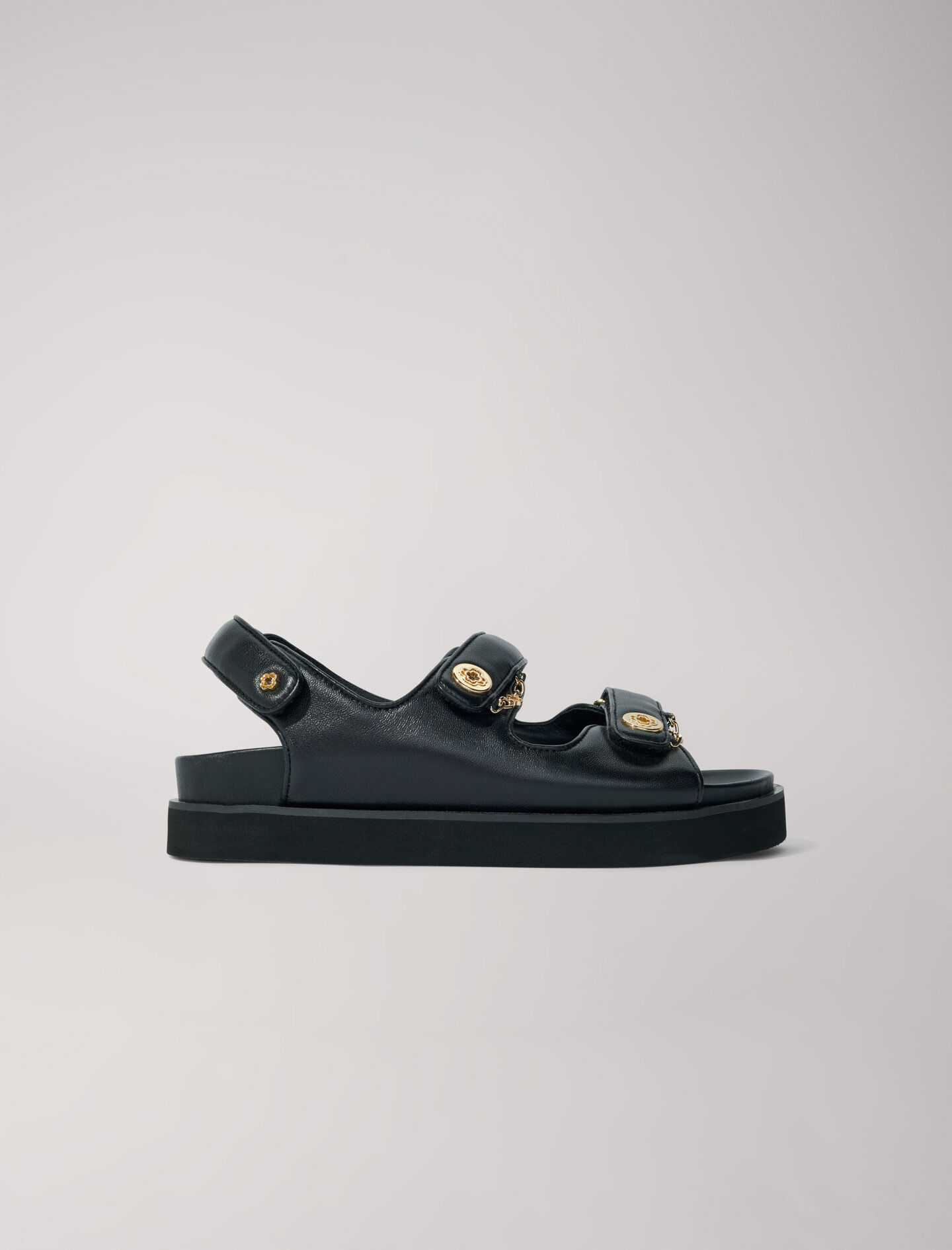 Maje sandals with studs top