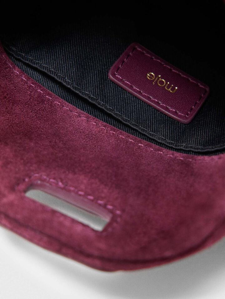 Miss M micro suede bag