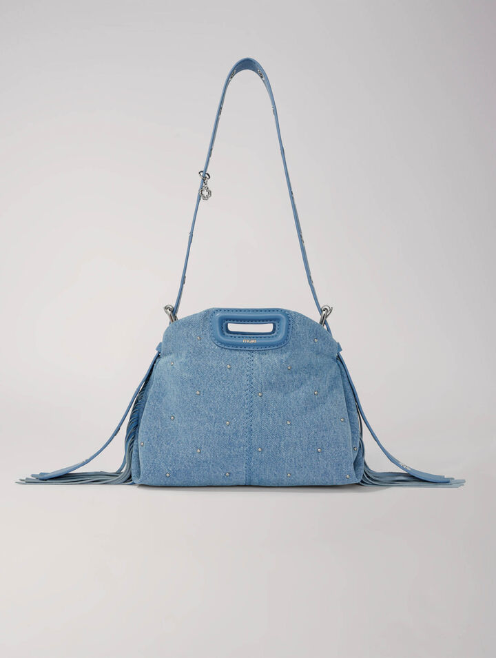 Miss M Mini denim bag