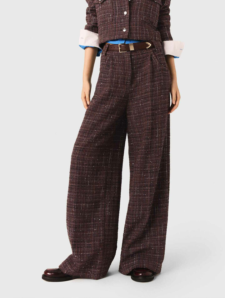 Tweed trousers