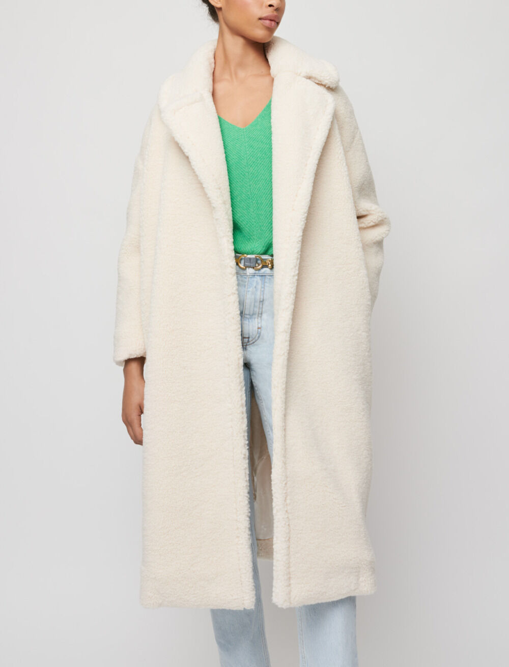 Maje oversize coat outlet
