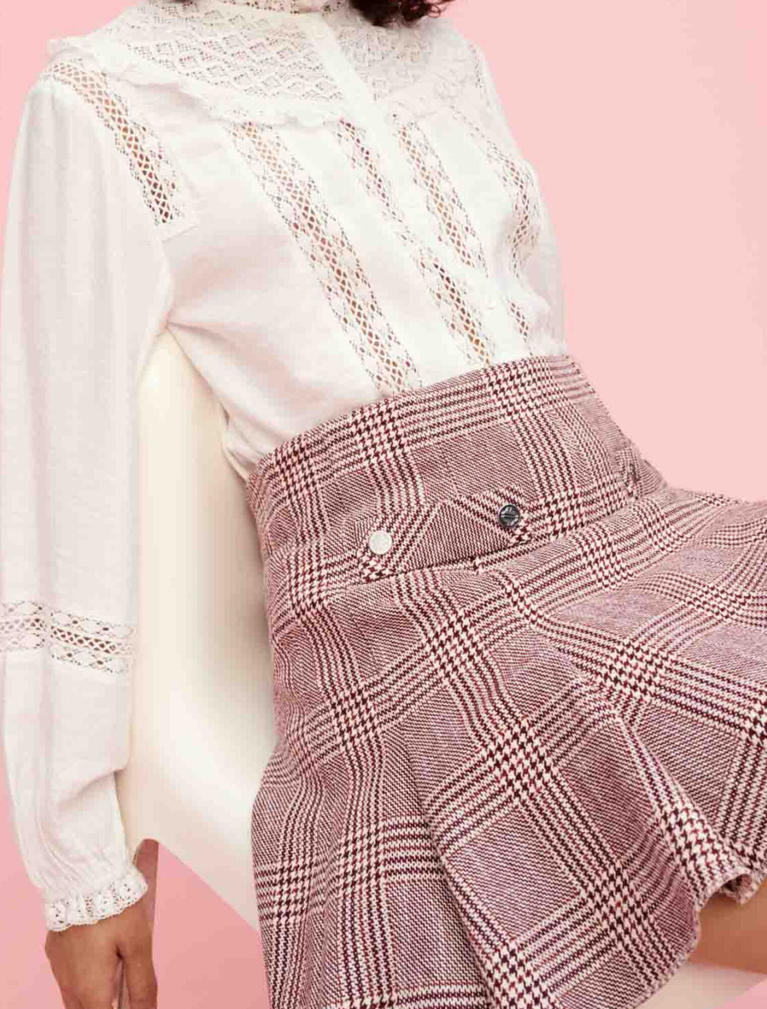 Broderie anglaise shirt