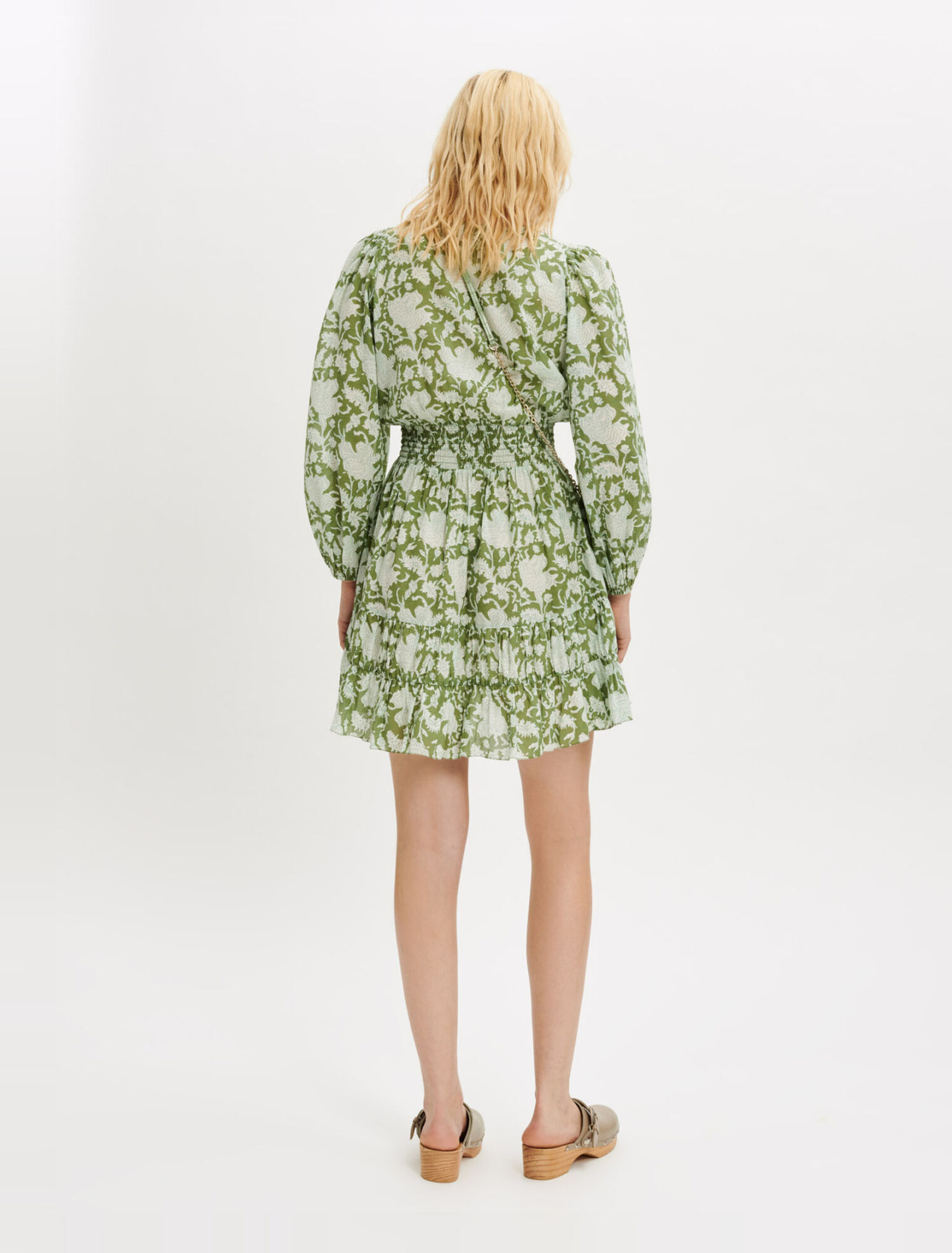 Short printed dress