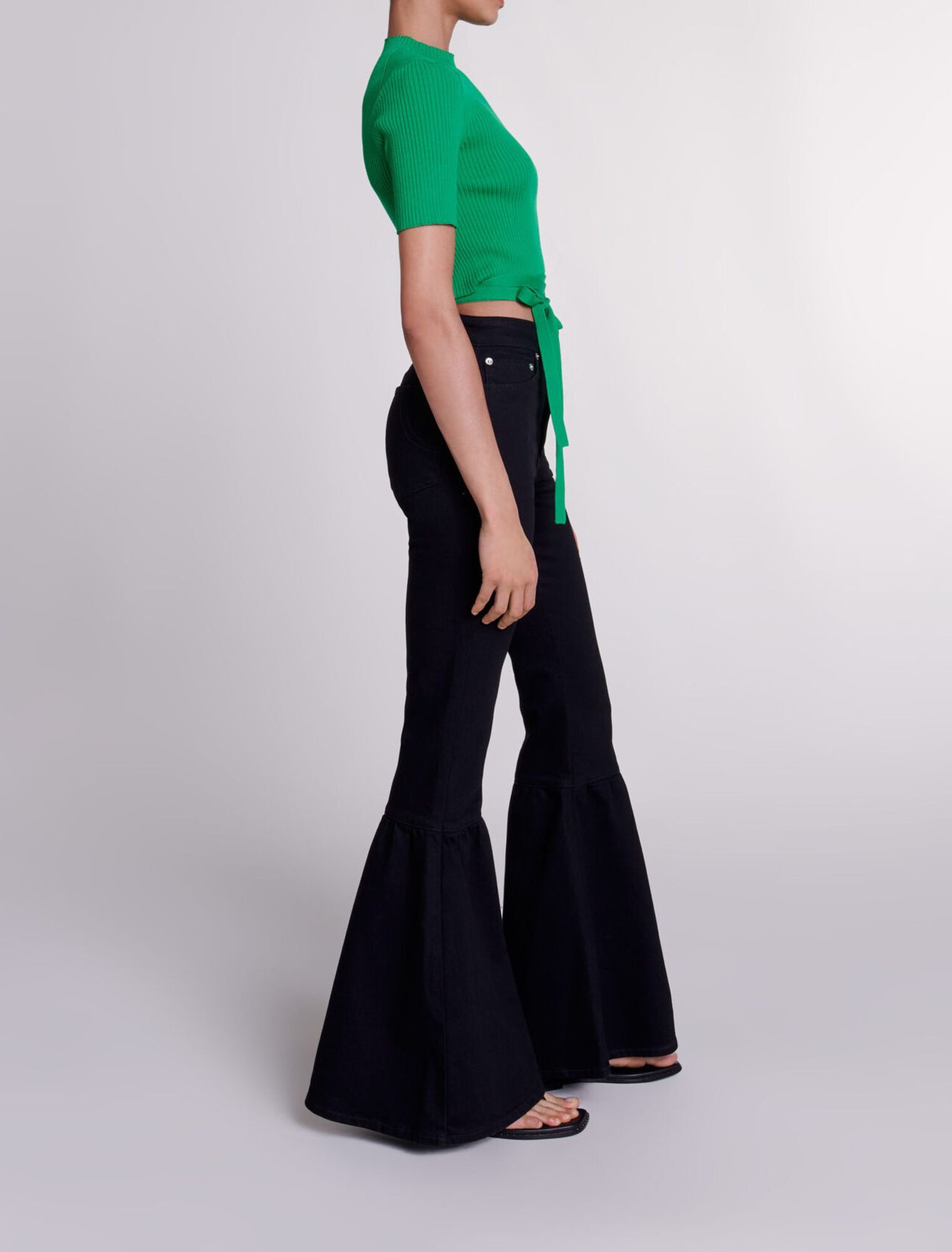 Flared jeans