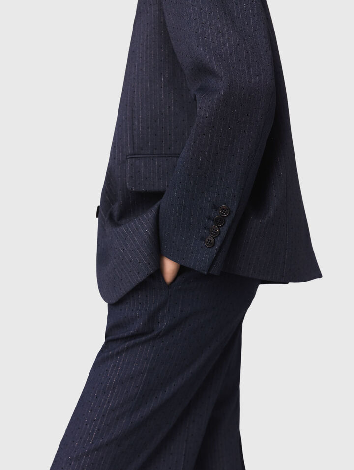 Rhinestone suit jacket