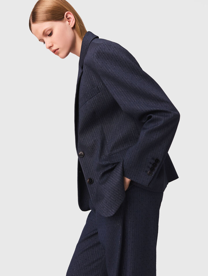 Rhinestone suit jacket