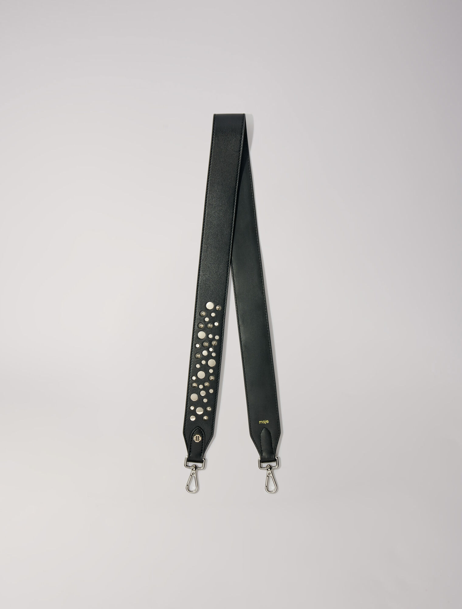 Leather shoulder strap