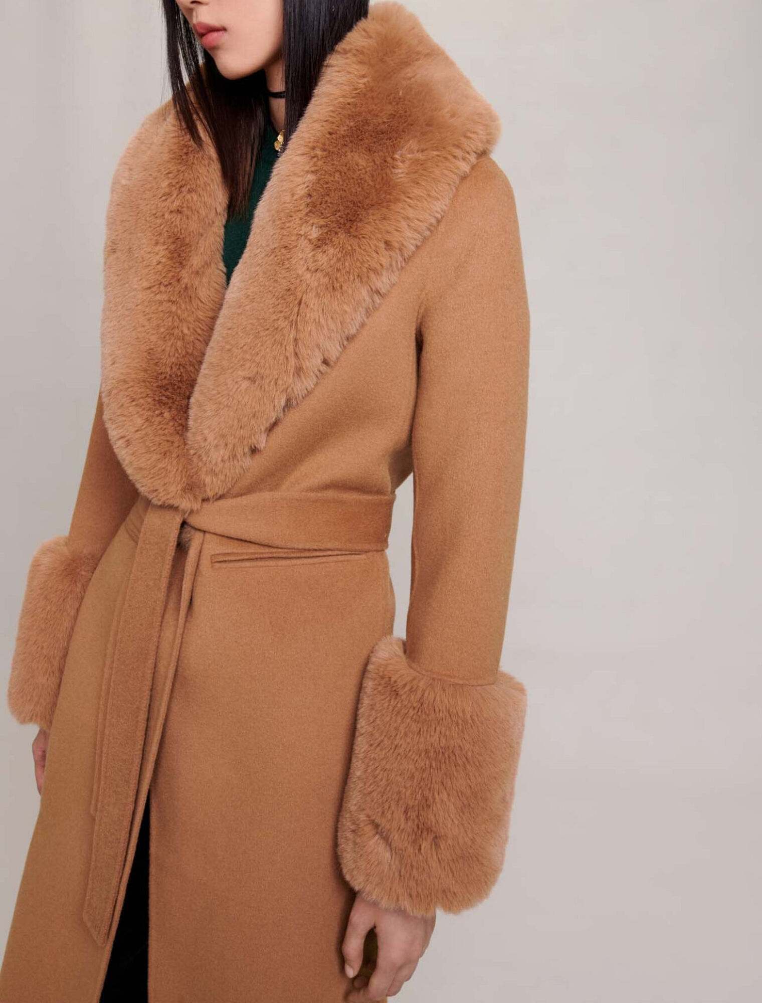 Long wool coat