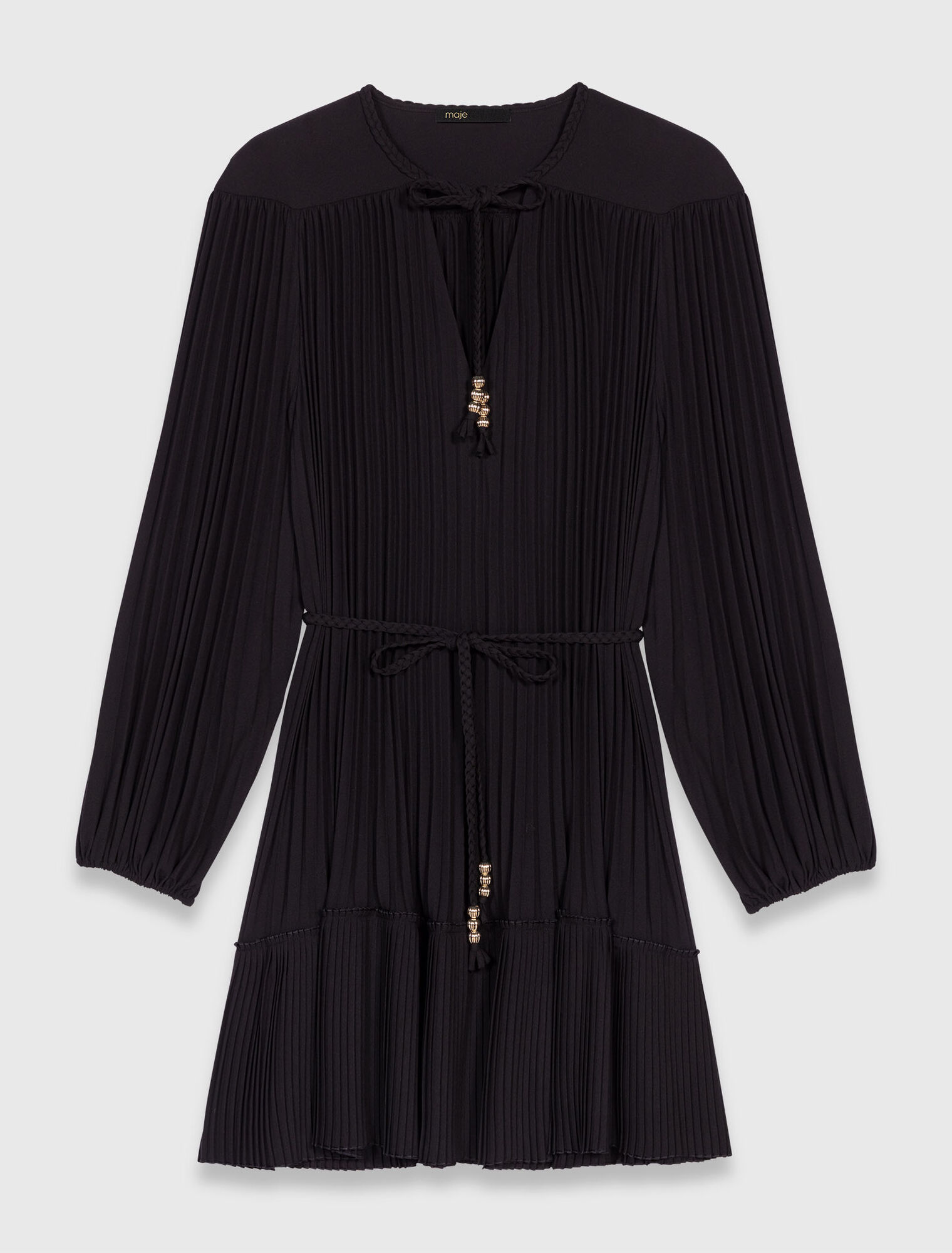Short pleated dress