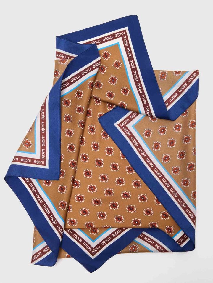 Floral print bandana