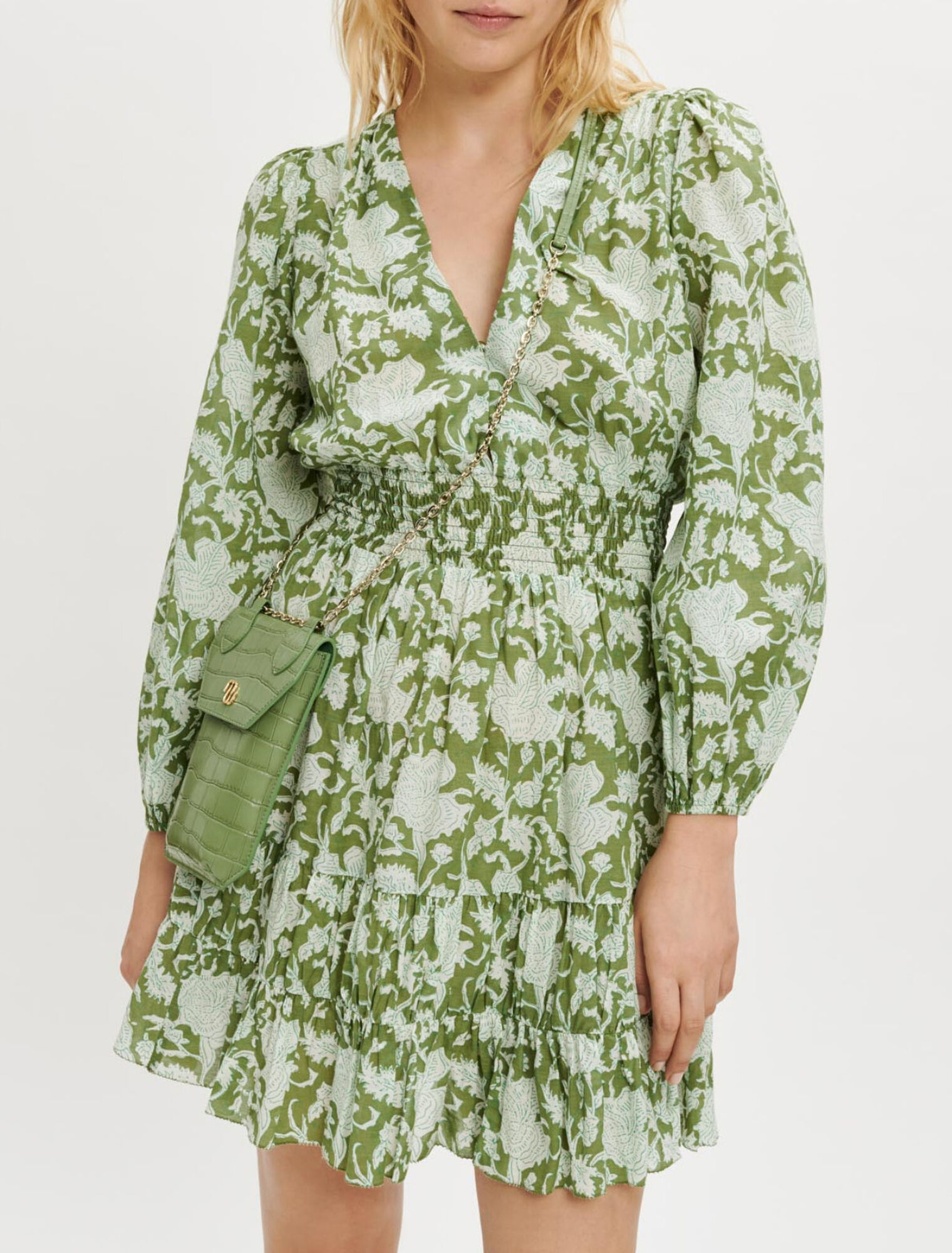 Short printed dress