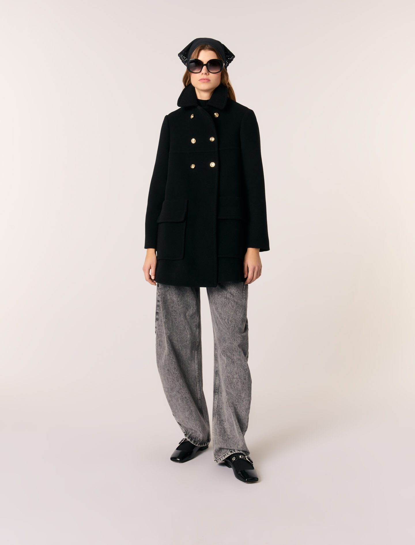 Women s Wool coats The Latest Styles Maje