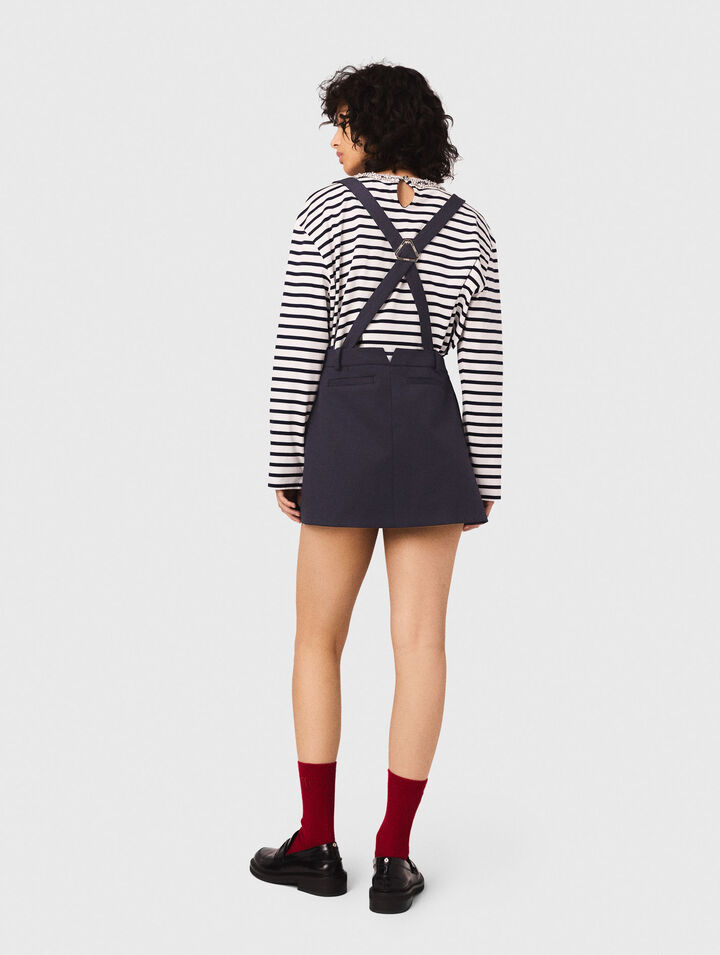 Pinafore strap dress