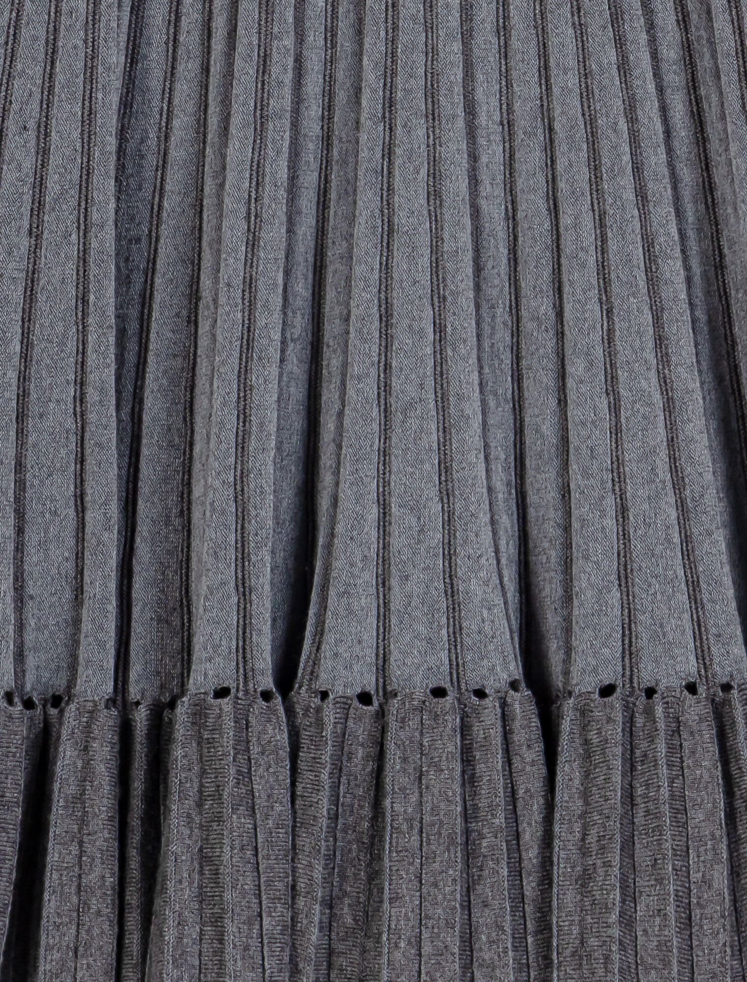 Short gradient knit dress