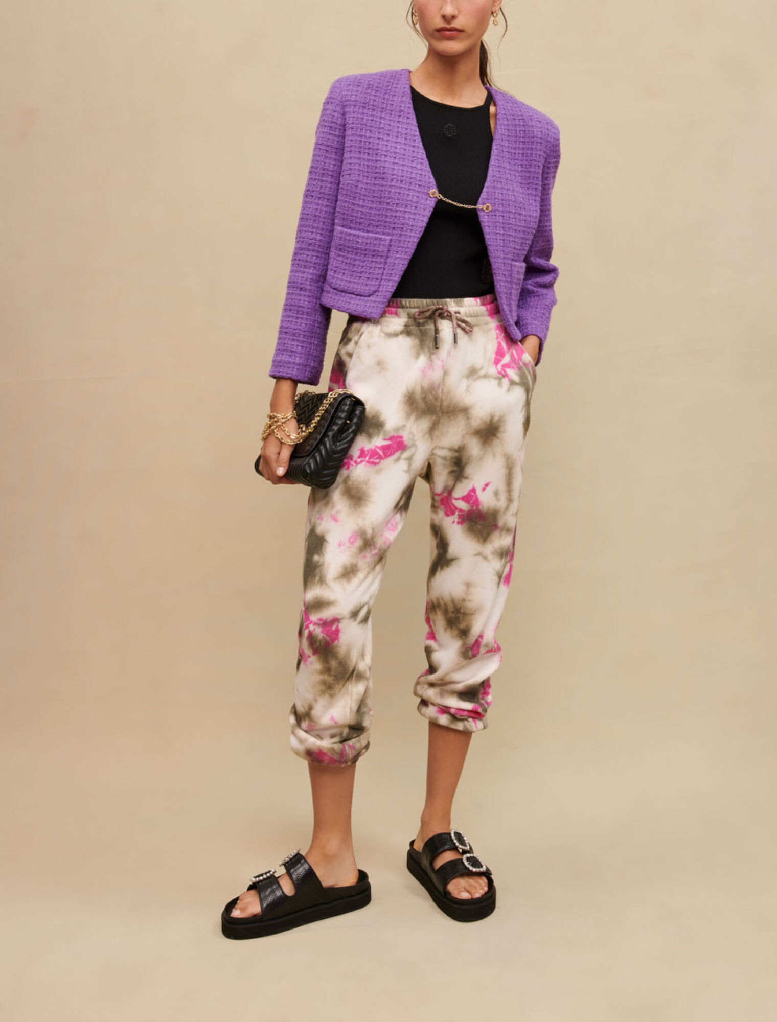 Tie&dye jogging pants