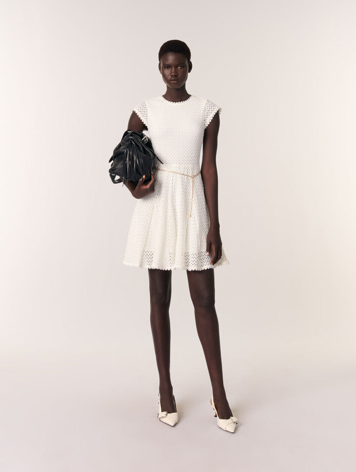 Short crochet dress