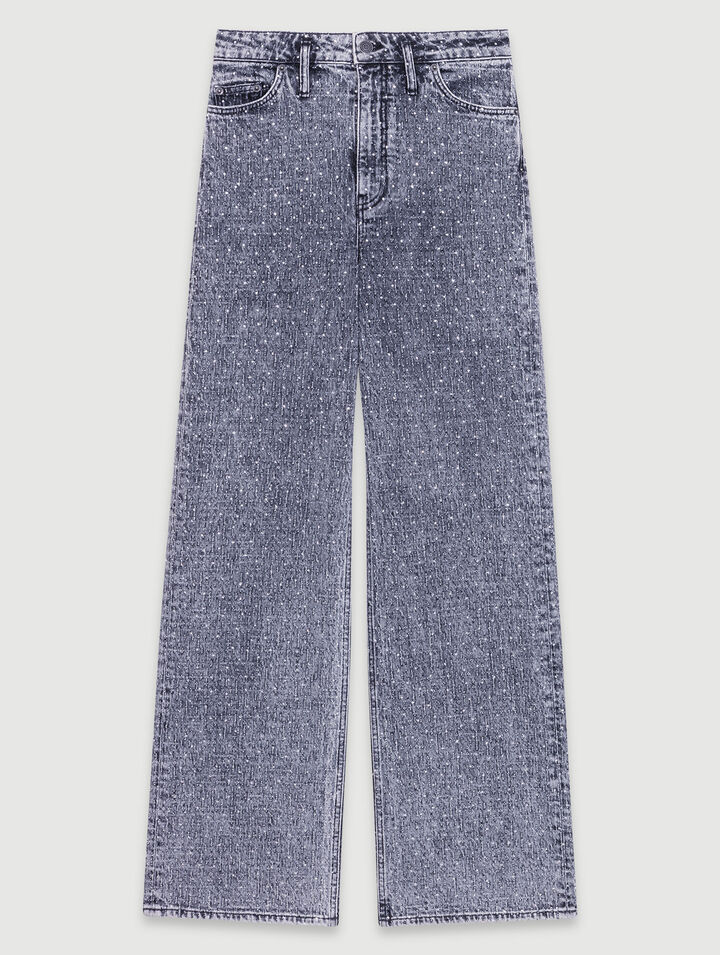 Rhinestone jeans