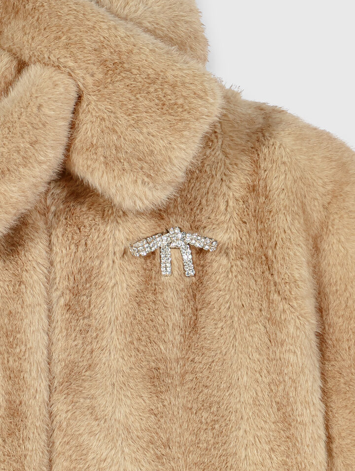 Short faux fur jacket