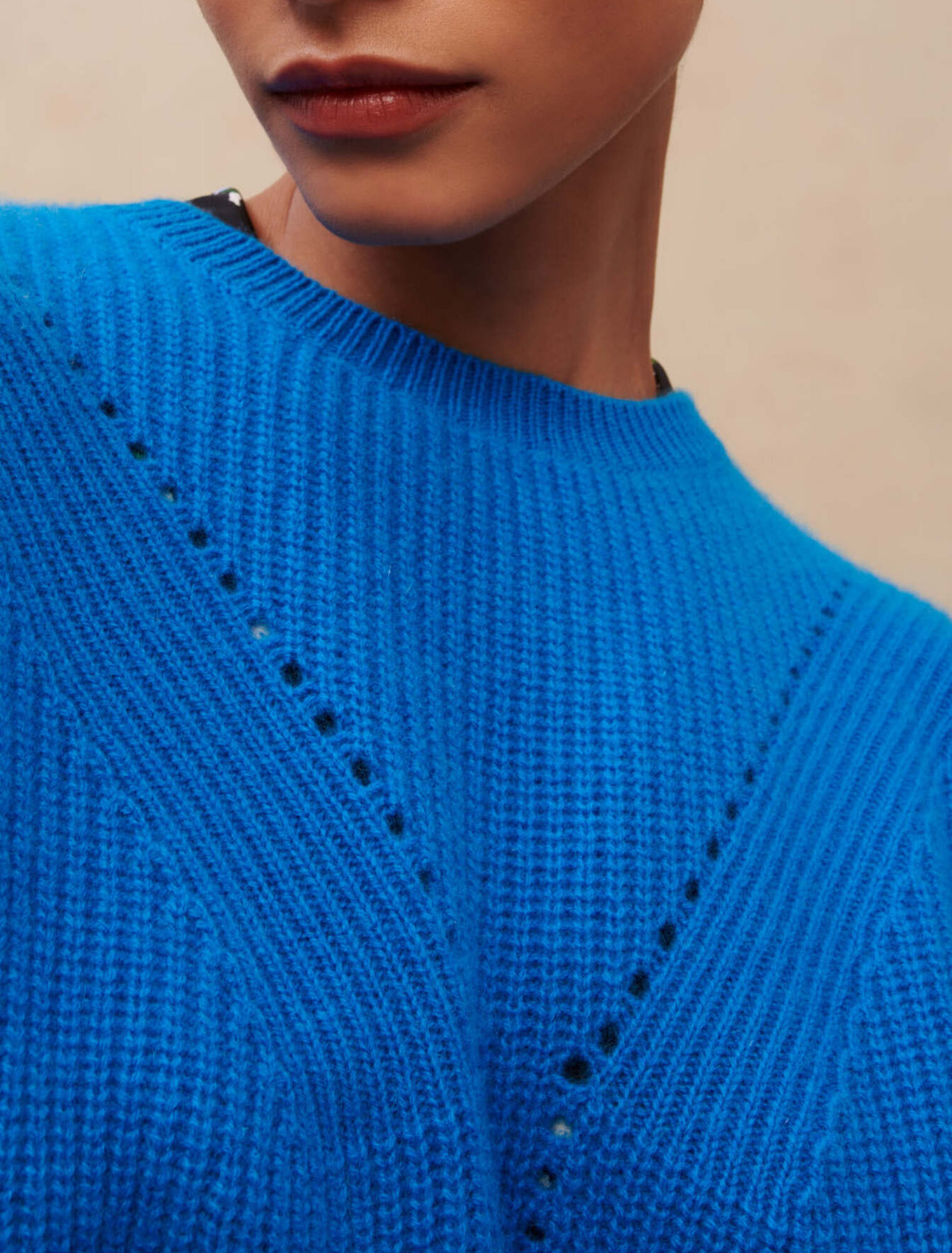 Ribbed cashmere jumper