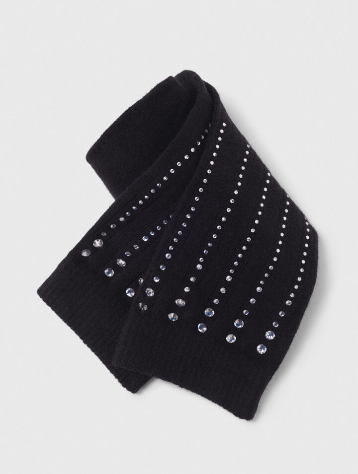 Rhinestone cotton socks