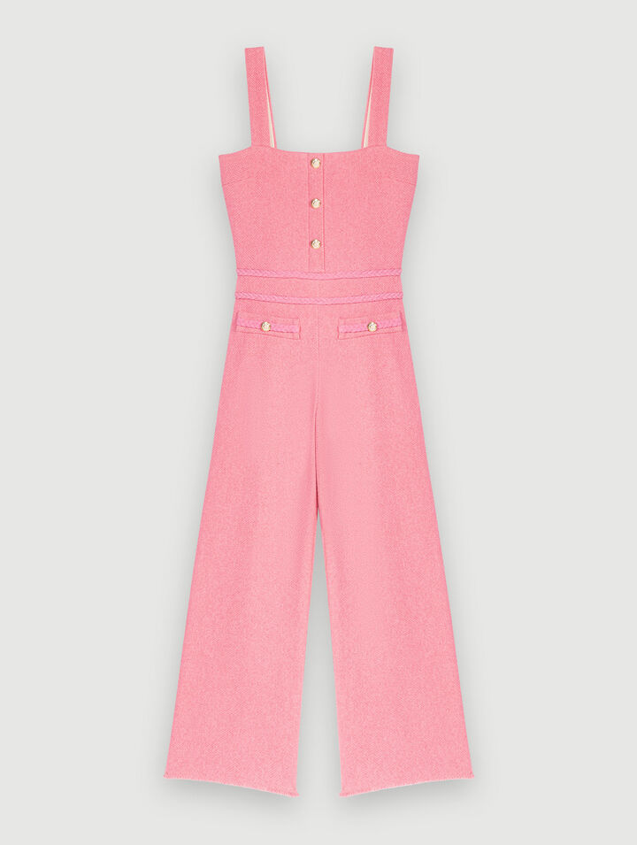 Tweed pant suit