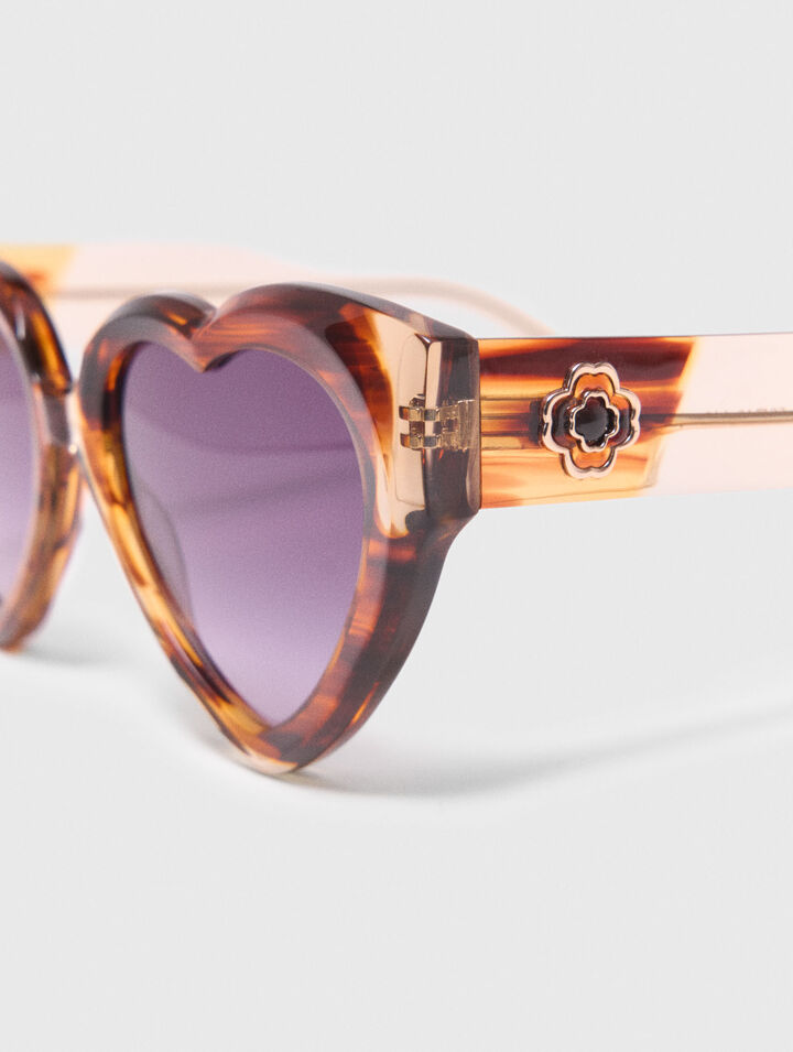 Heart sunglasses