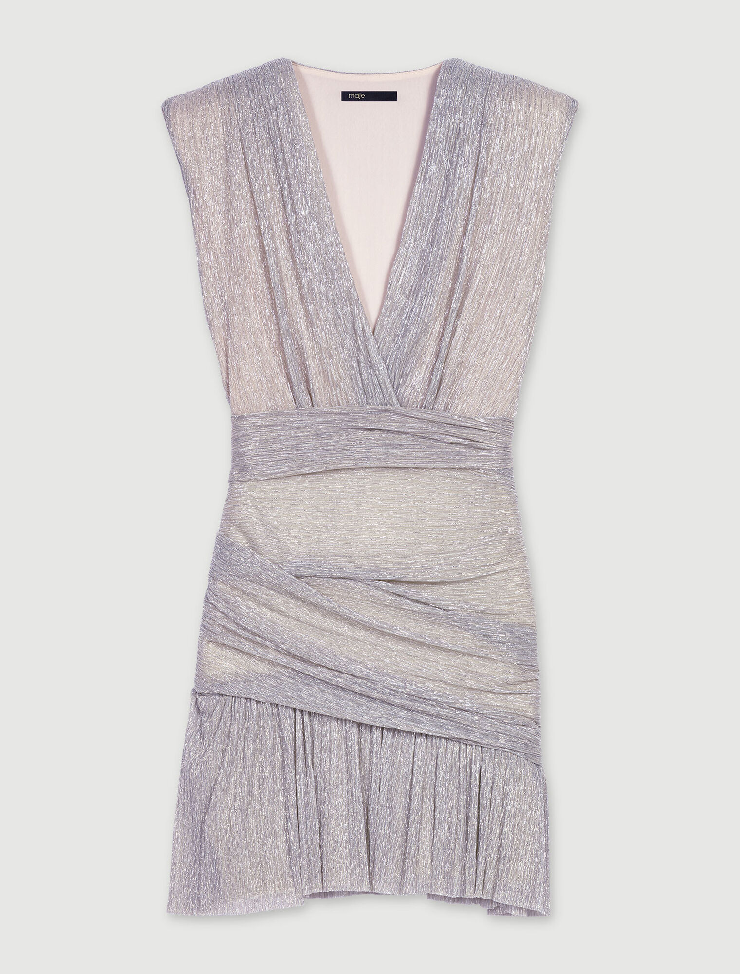 Short metallic dress