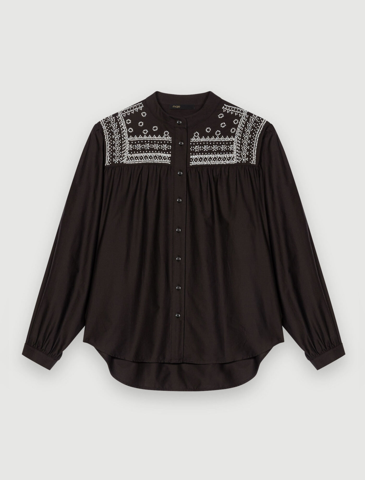 Embroidered detail shirt