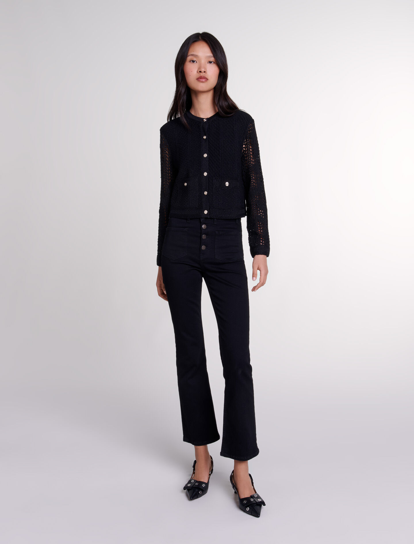 Maje cardigan sale top