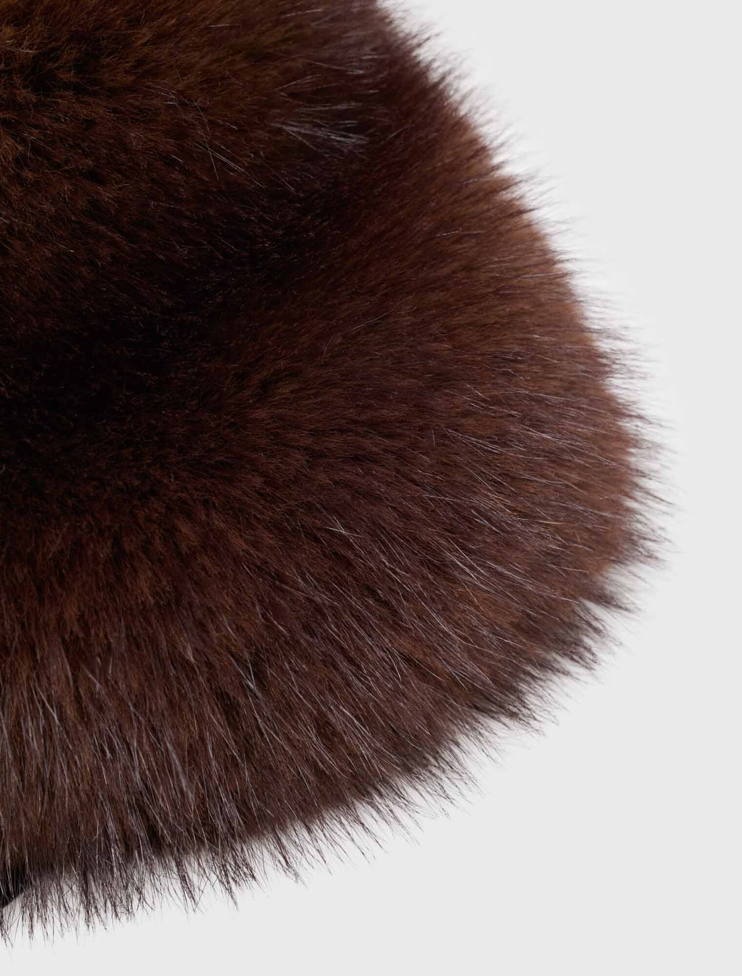 Faux fur collar
