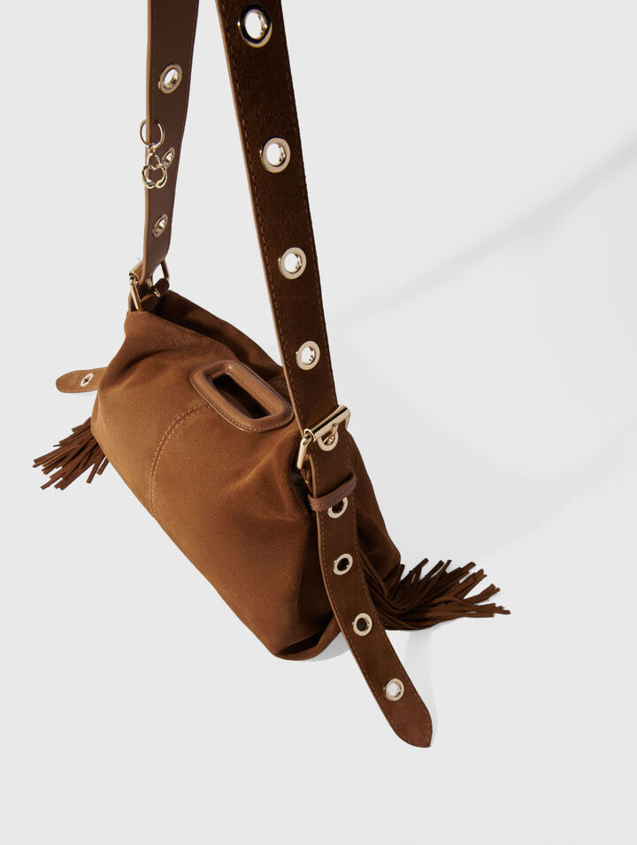 Suede Miss M bag