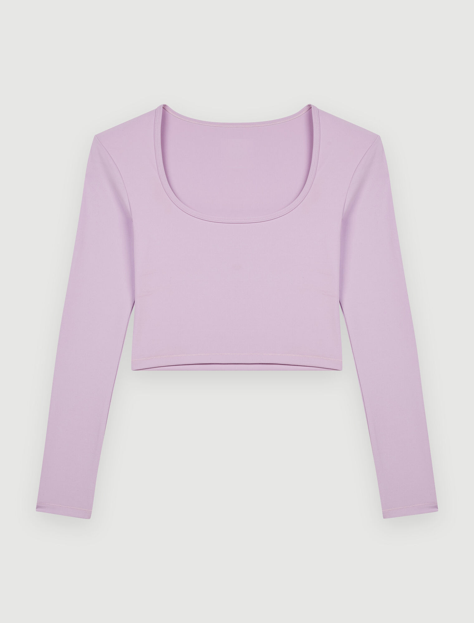 Body-hugging sports top
