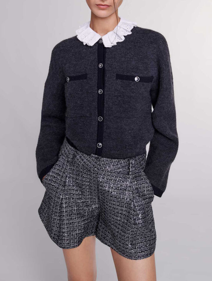Tweed shorts