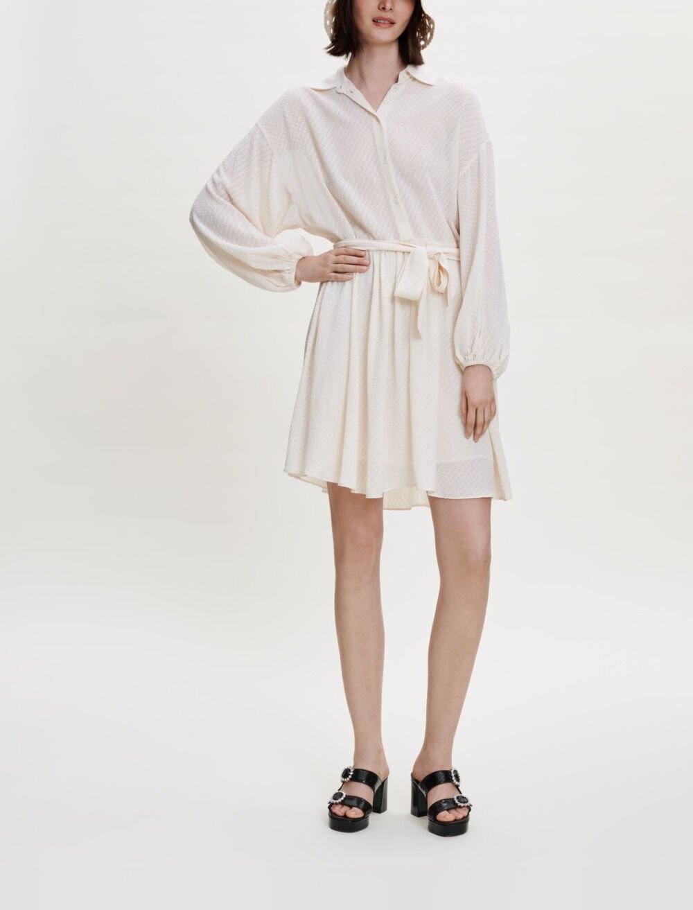 Maje shirt dress 2025