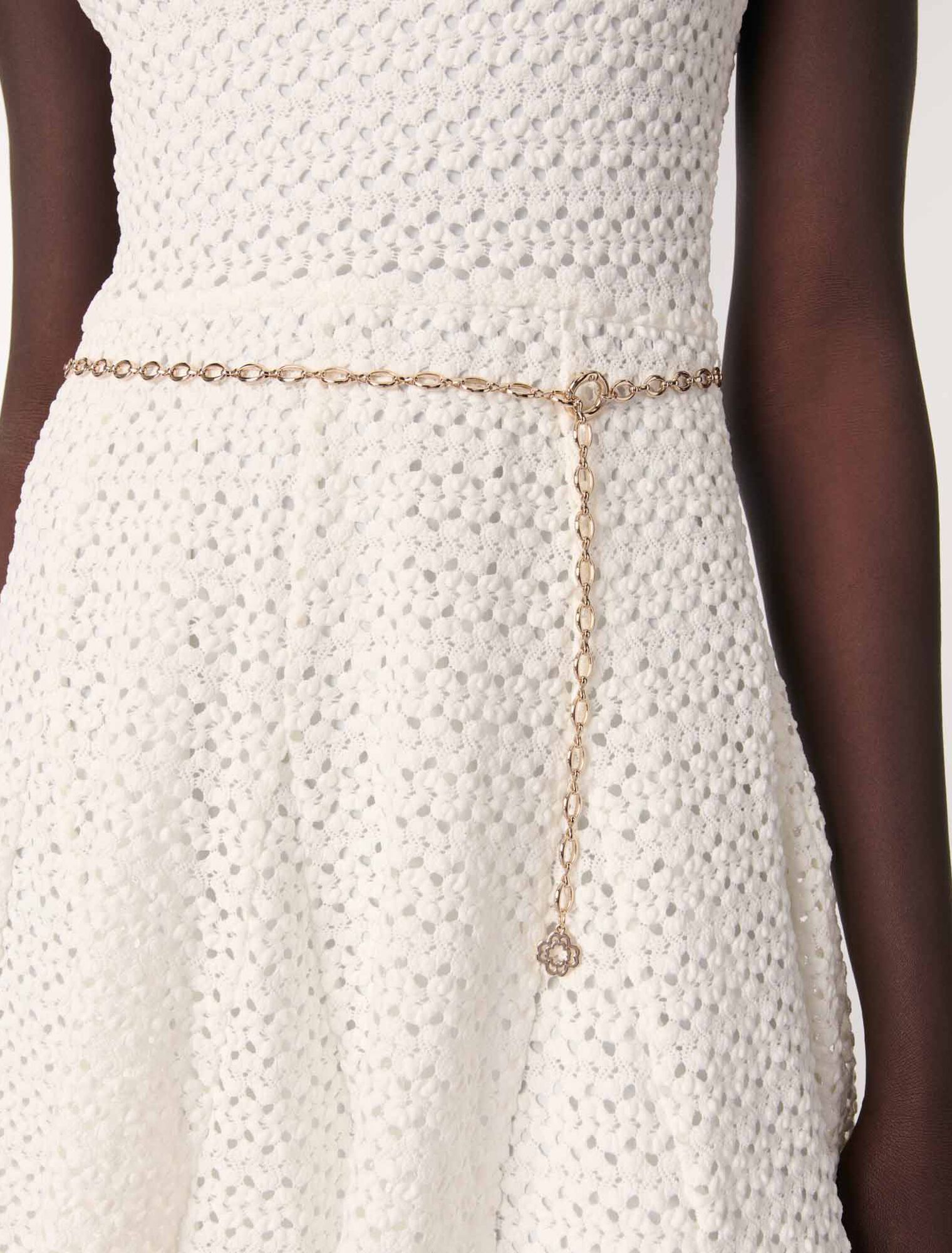 Short crochet dress