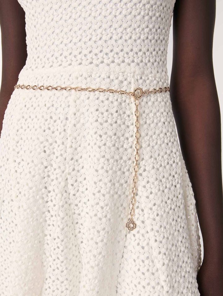 Short crochet dress