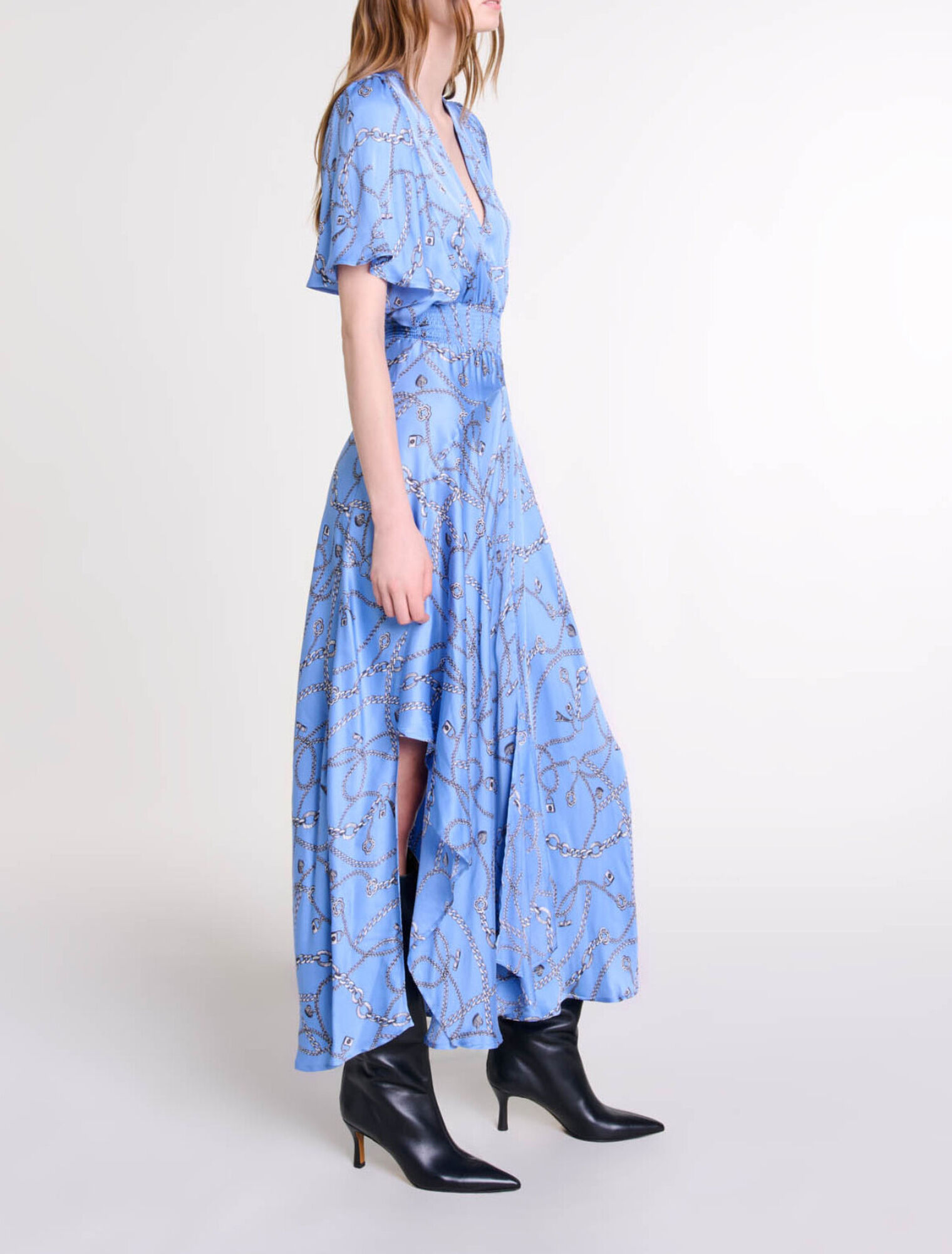 Patterned maxi dress