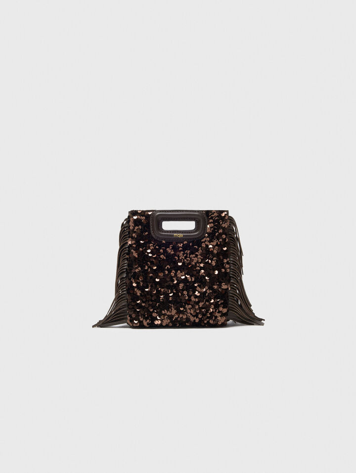 Sequin M mini bag