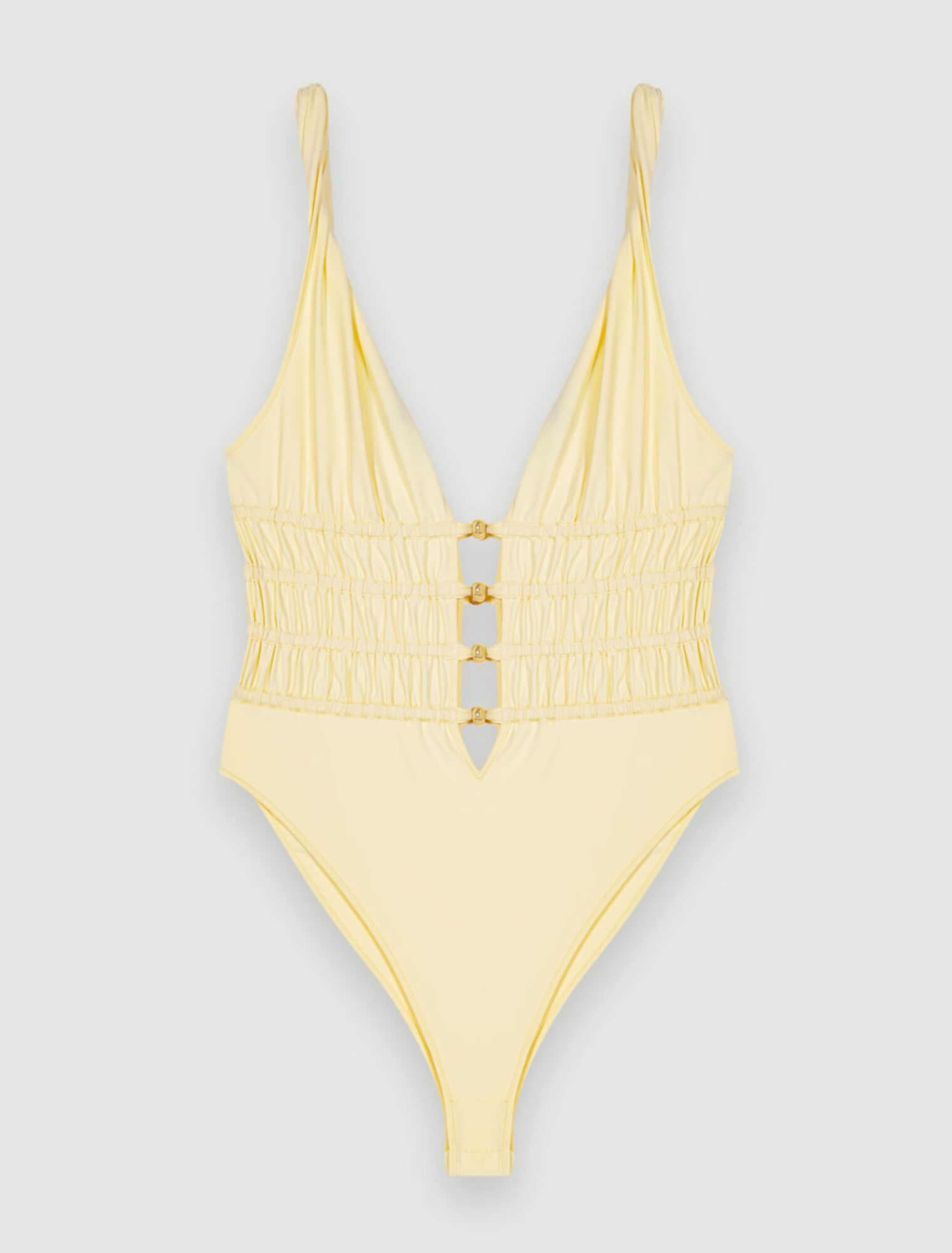 Openwork bodysuit