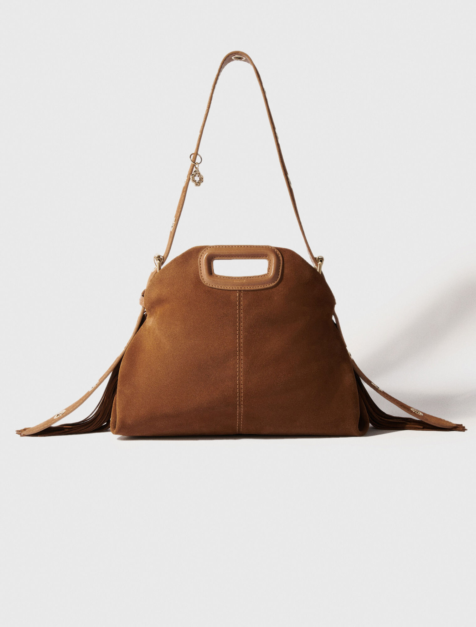Suede Miss M bag