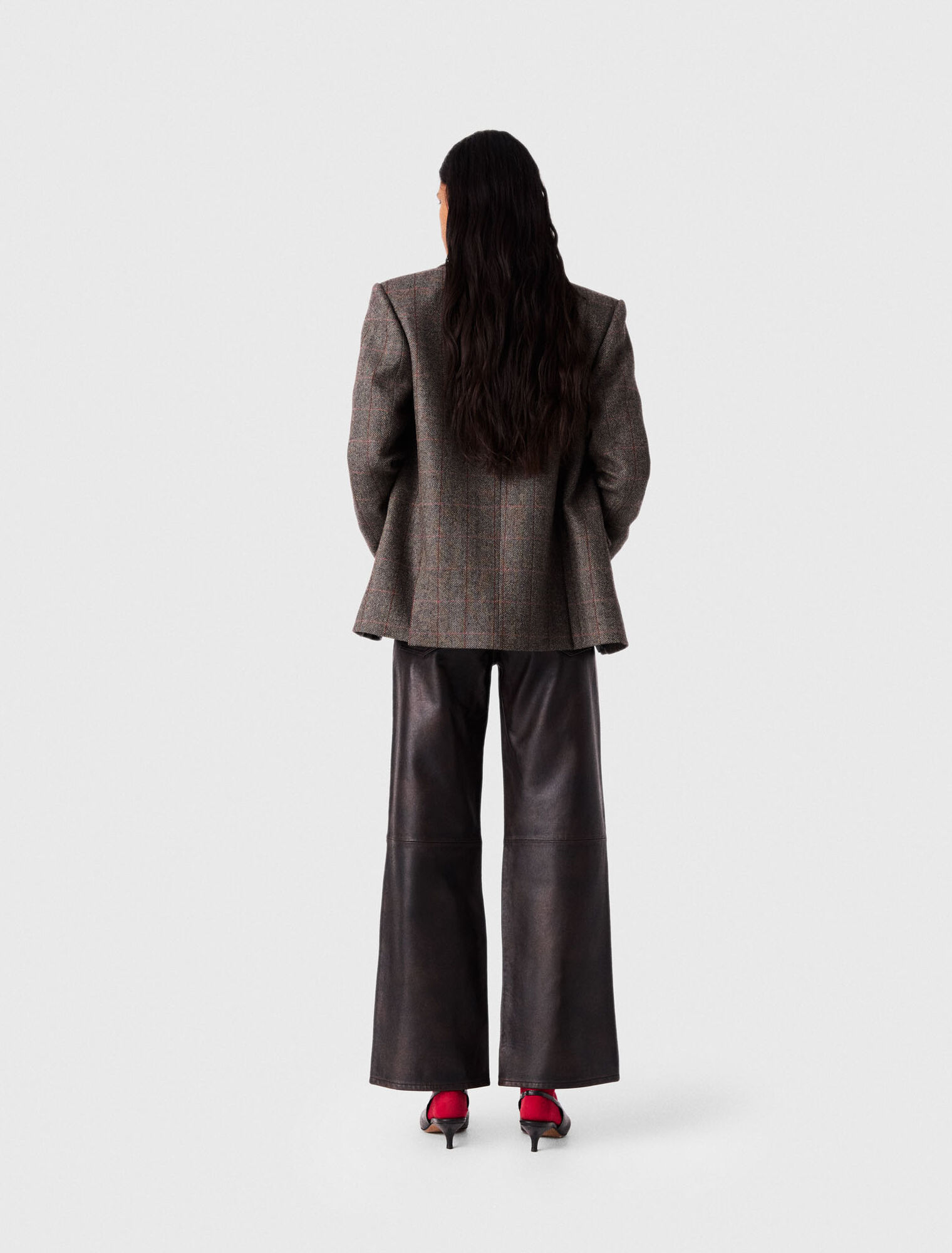 Leather trousers