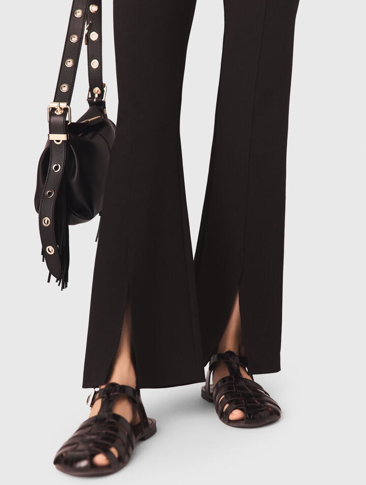 Slit trousers
