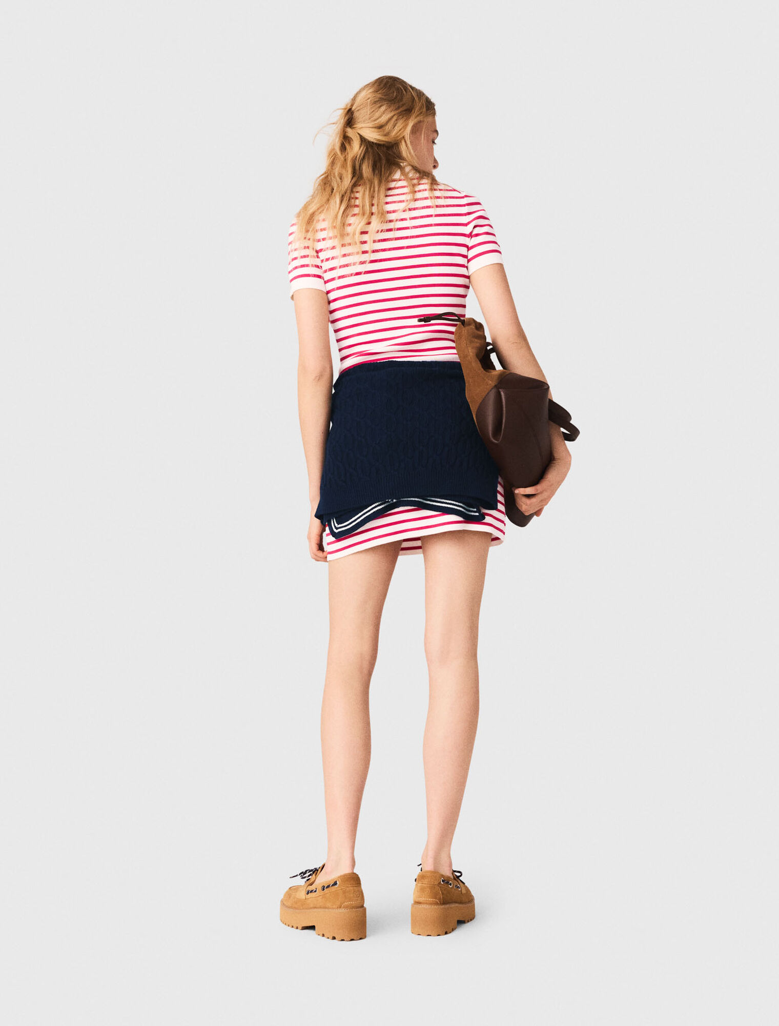 Striped polo dress