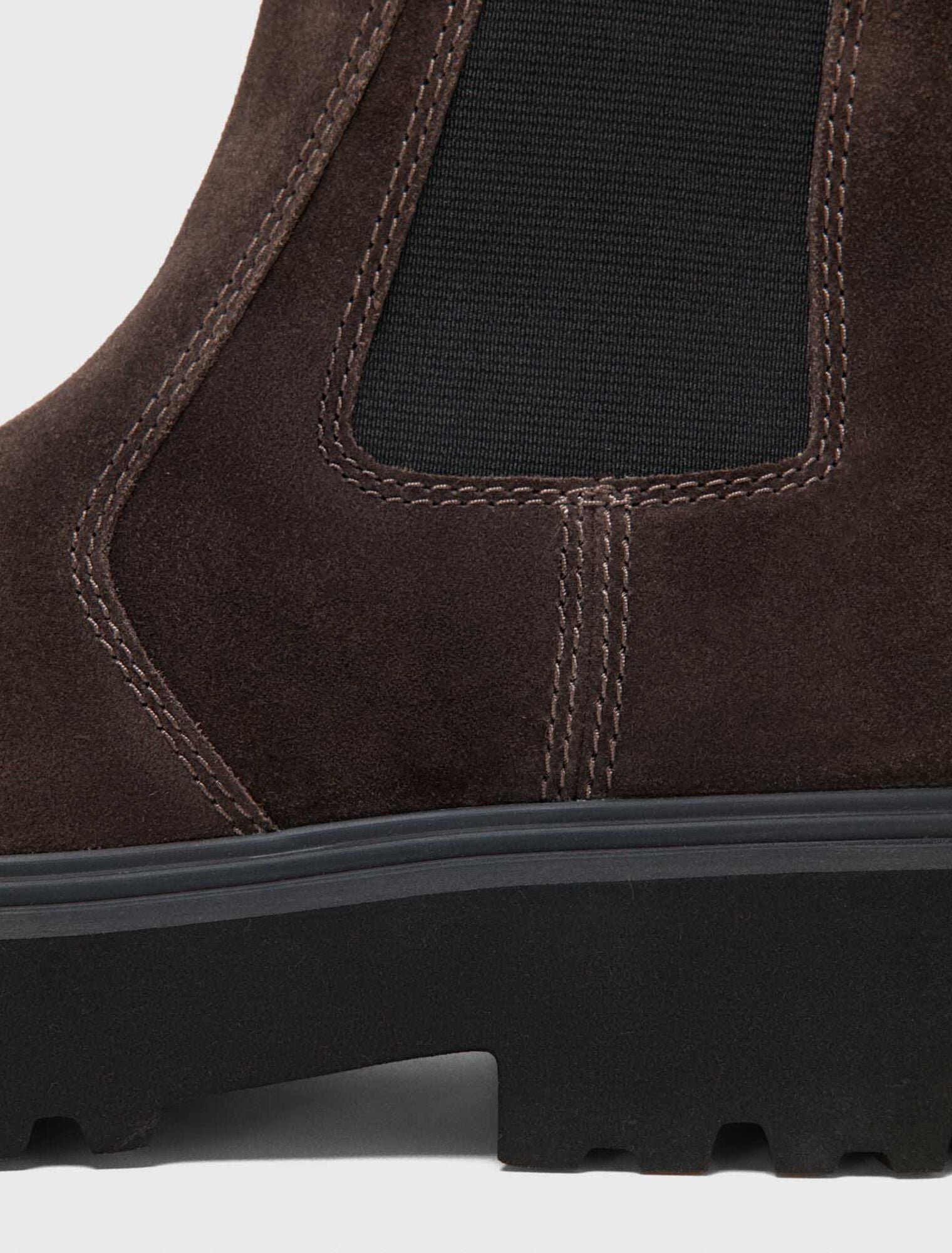 Suede Chelsea boots